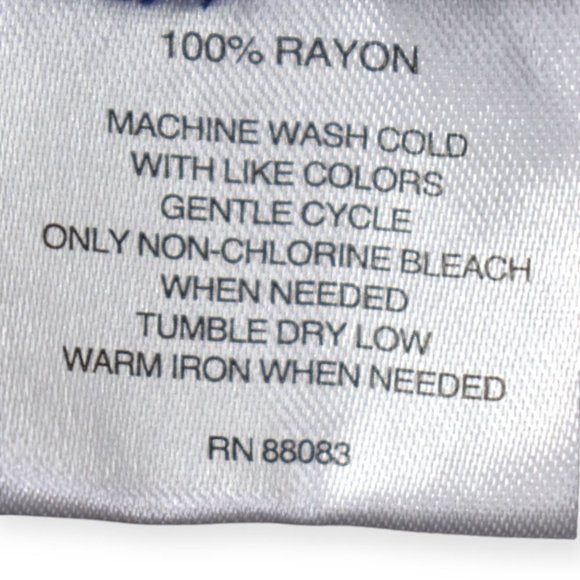 Hannah Pants M Womens Navy Blue Rayon Jogger Drawstring Elastic Wasitband - Picture 7 of 8